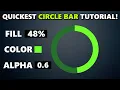 Create a Circular Progress Bar In 2 Minutes