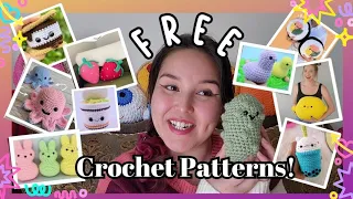 15 FREE Crochet Patterns From My Pinterest Saves Beginner Friendly 