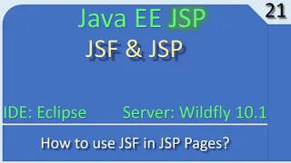 Use JSF Java Server Faces in JSP Project JavaEE JSP Tutorial