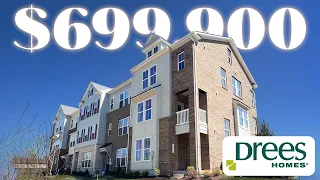 Drees Homes Kings Landing Manassas VA Full Tour of the Balmoral Townhouse