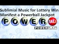 Win the Lottery tonight Subliminal Programming for Powerball Jackpot Win
