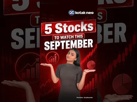 5 Top Stock Picks for September 2026 | Kotak Neo Research Desk
