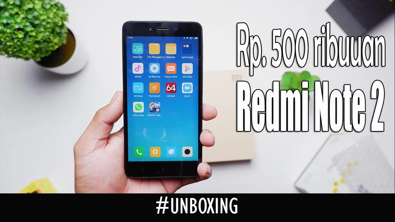 Rp 398.000 !!! Unboxing Redmi 2