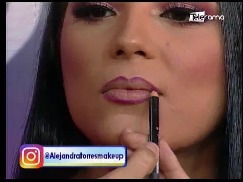 Aprenda a realizar labios ombré