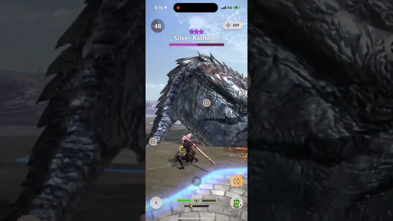 [MHN] Silver Rathalos 8* | longsword gameplay #mhn #mhnow #gaming
