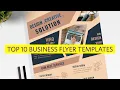 Top 10 Business Flyer Templates