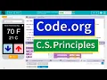 Code org Lesson 2 4 Variables Investigate Tutorial with Answers Unit 4 CS Principles