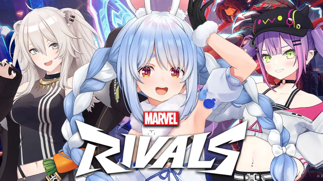 【Marvel Rivals/ホロライブ】マーベルの新作ゲームをPEBOTで遊ぶぞ！！！ぺこ！【兎田ぺこら/常闇トワ/獅白ぼたん】