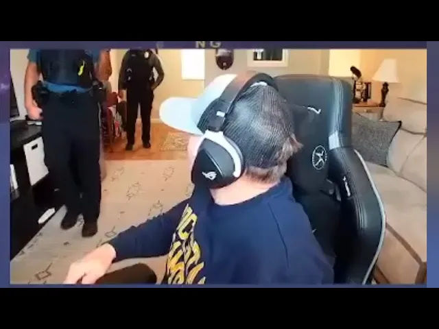 Ned Luke SWATTED Again (Michael from GTA)