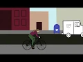 Three Falling Objects Animation