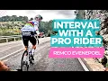 Download Lagu WORLD CHAMPION vs AMATEUR CYCLIST : Interval on the wheel of Remco Evenepoel 🚀