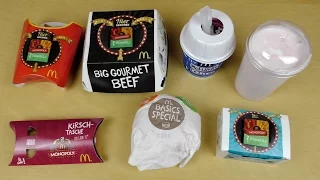 the mcdonalds eating fest many new products