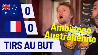 Tirs au but Australie - France dans un bar australien ! Coupe du Monde 2023