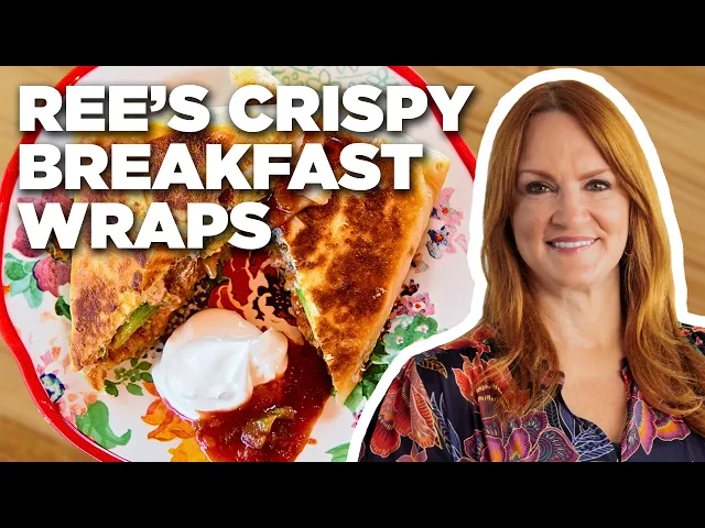 Video: Mornings Are Better with Ree Drummond's Crispy A.M. Wraps 🥚🌯 | The Pioneer Woman | Food Network