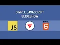Simple JavaScript ES6 Slideshow