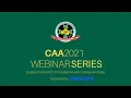 CAA 2021 Webinar - Update of CPR Guidelines