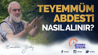 Teyemmüm abdesti nasıl alınır?