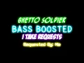 Ky-Mani Marley - Ghetto Soldier (Ft. Louie Rankin & Maintain) [BASS BOOSTED]
