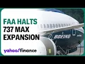 Boeing 737 Max expansion halted by FAA