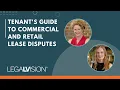 AU Tenant s Guide to Commercial and Retail Lease Disputes LegalVision