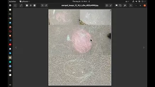 Linux right click merge images with Python