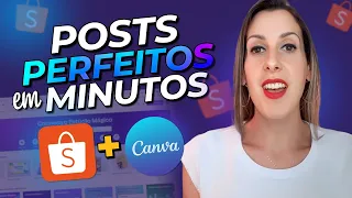 Como Criar POSTS ATRATIVOS para o seu Perfil de ACHADINHOS em Menos de 5 MINUTOS!