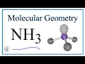 NH3 Ammonia Molecular Geometry Bond Angles and Electron Geometry