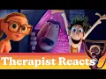 Therapist Reacts to CLOUDY WITH A CHANCE OF MEATBALLS