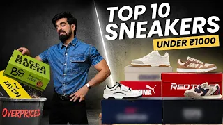 TOP 10 SNEAKERS🇮🇳 Under 1000 Rs| Sneaker under 500|Sneaker under 1000| Men shoes|Sneaker brands 2026
