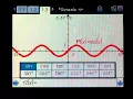 Precalculus - Sine and Cosine Graphing Ti nspire