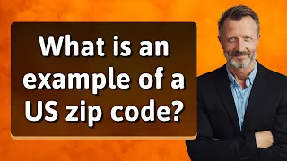 What is an example of a US zip code