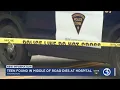 Teen found in middle of Thomaston roadway dies at hospital