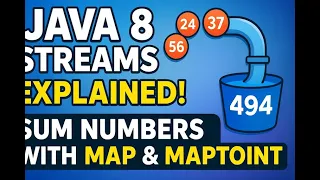 Learn Java Streams with Example Map MapToInt Sum in 5 Minutes