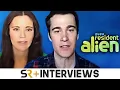 Resident Alien Stars Meredith Garretson Levi Fiehler On The Hawthornes Alien Abduction Plot Twist