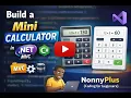 Build a Mini Calculator in ASP NET C with C Classic Modern UI Beginner Tutorial
