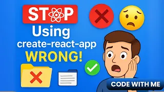STOP Using create-react-app WRONG React Setup for Beginners