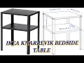 IKEA KNARREVIK BEDSIDE TABLE Setup At Home Furniture Setup