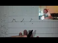 Writing for Dudes - lower case cursive r