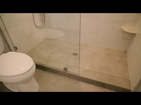 Download MP3 SHOWER WITHOUT DOOR!!! --- Easy Glass Shower Screen Installation (FRAMELESS)