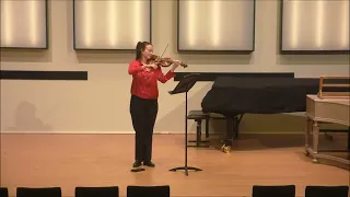 Bach Solo Violin Partita No. 2 in D minor, Chaconne