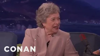 Kathy Bates My Mother Thought I Was Playing Myself In Misery CONAN on TBS