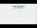 How to Create Stylish CSS Buttons HTML CSS Tutorial for Beginners