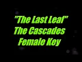 Download Lagu The Last Leaf by The Cascades Female Key Karaoke
