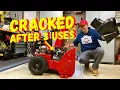 Toro Power Max 824 OE Snowblower This Plastic Part CRACKED After 3 Uses