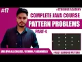 9 7 Half Diamond Pattern program 5th Pattern program Pattern programs in java Part-4 Hindi