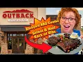 Eating the VIRAL Outback Steakhouse Backyard BBQ Combo in Lakeland FL Is It Worth the Hype