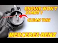 How To Clean Your Mercedes Mass Air Flow Sensor MAF Mercedes Benz S Class S500 W220 M113 Engine