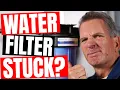BEST 5 WAYS to OPEN and 2 WAYS to PREVENT STUCK Water Filter Housing