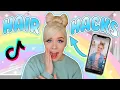 Testing VIRAL TikTok Hair Hacks