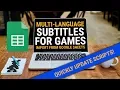 Importing Your Mult-Language Scripts from Google Sheets into Unity